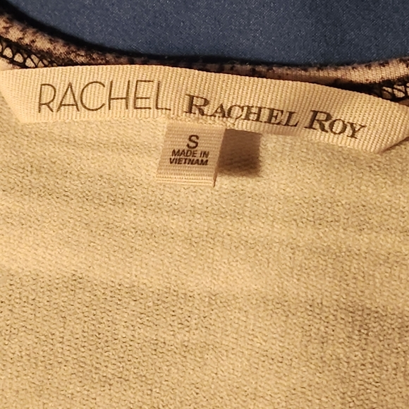 RACHEL Rachel Roy Stripe Casual Tee Shirt Dress - Picture 7 of 10